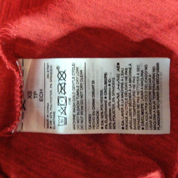 US Olympic Team Apparel Red USA Olympic Muscle Shirt Size XS - Picture 5 of 6